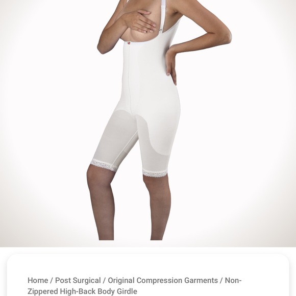 Design Veronique Style 1653H
Non-Zippered High-Back Body Girdle L - Picture 5 of 10